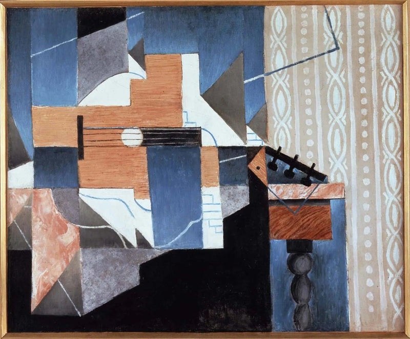 Die Gitarre auf dem Tisch - Juan Gris