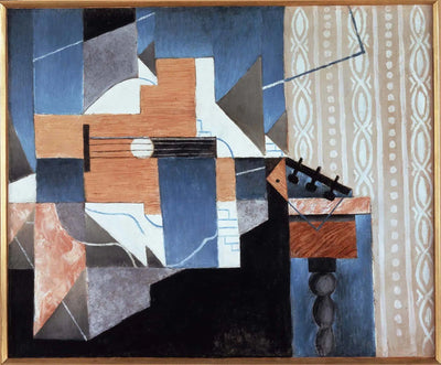 La guitare sur la table - Juan Gris - Alpha Reproduction