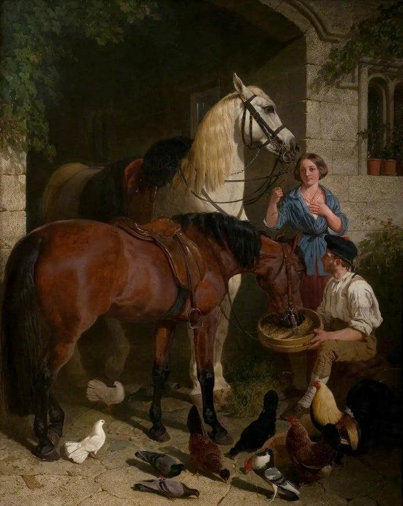 Die Halte - John Frederick Herring, Sr.