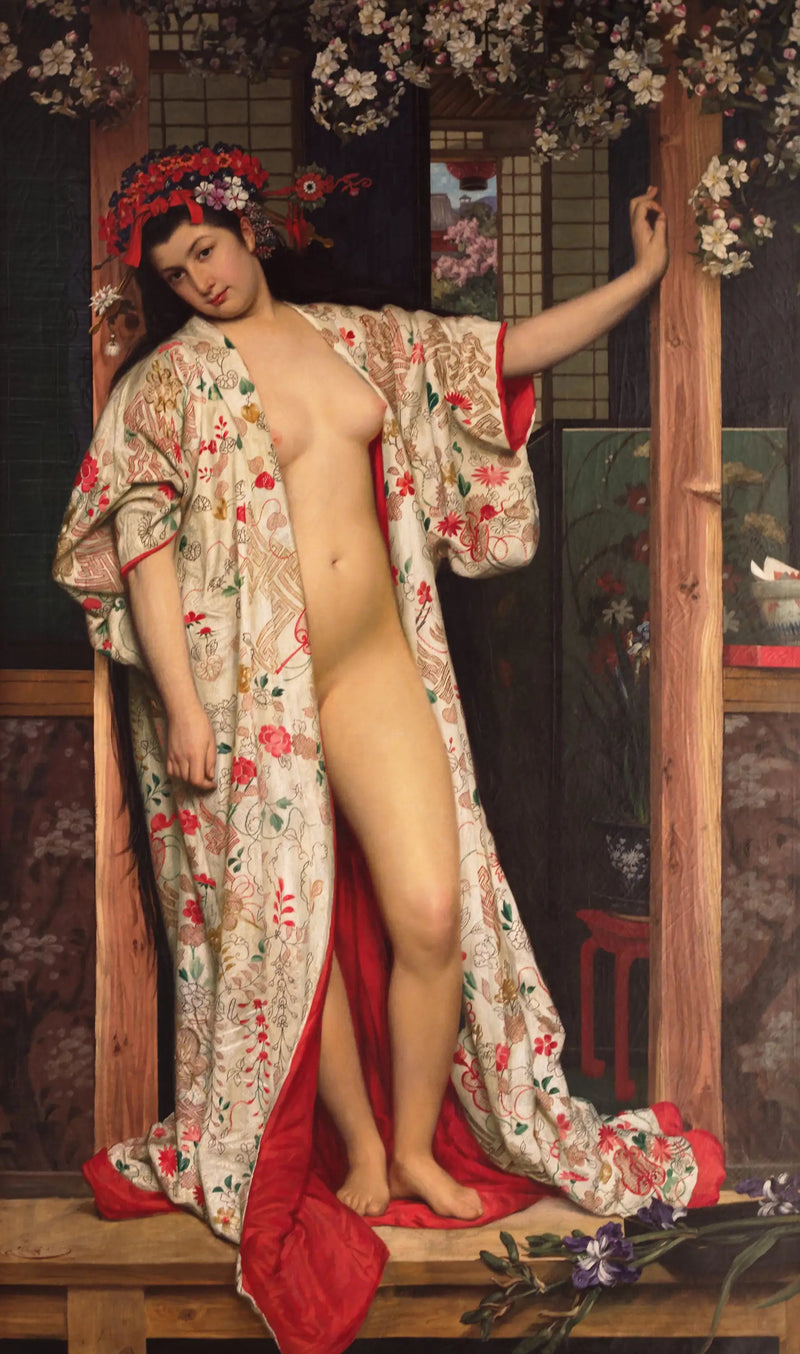 Die Japanerin im Bad - James Tissot