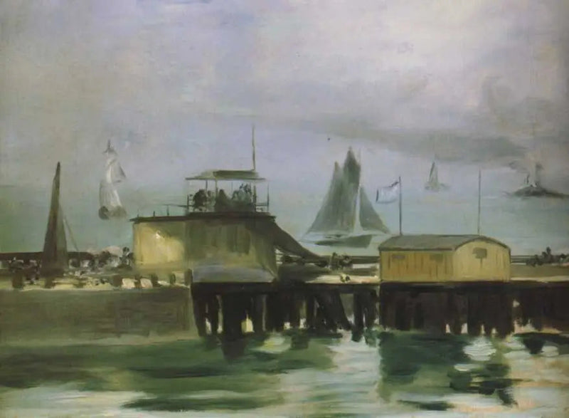 Die Mole von Boulogne - Édouard Manet