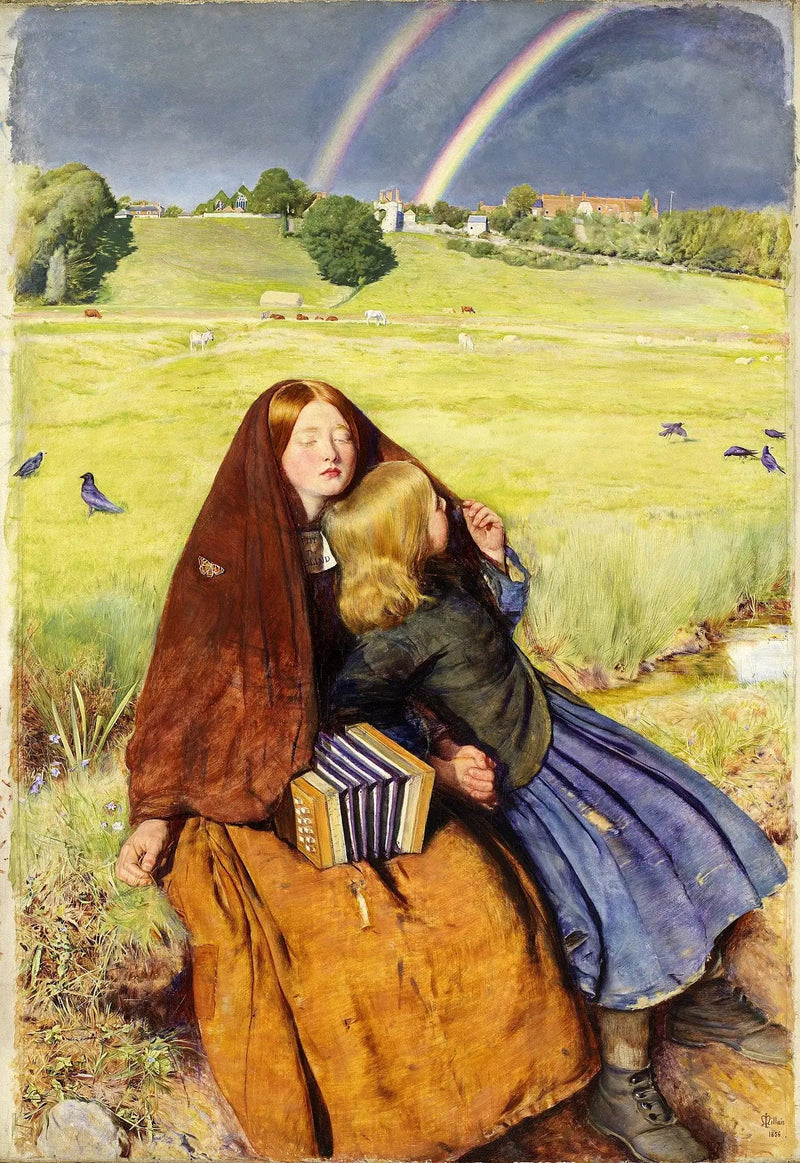 Die junge Blinde - John Everett Millais