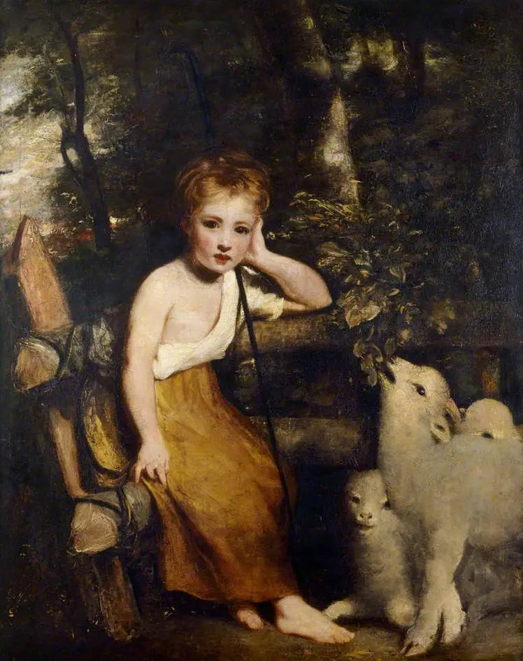 Die junge Schäferin - Joshua Reynolds