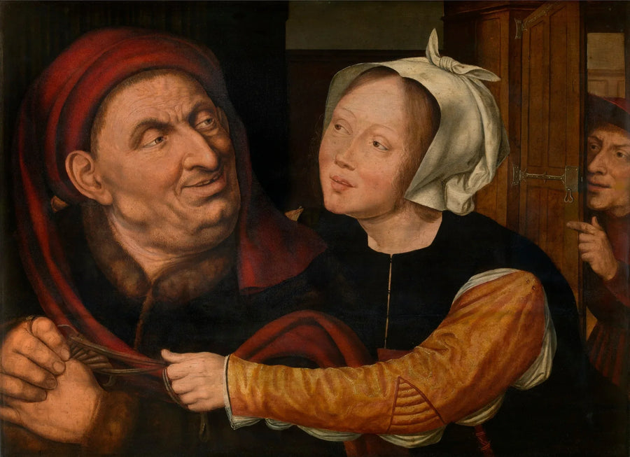 Die junge Kurtisane - Quentin Metsys