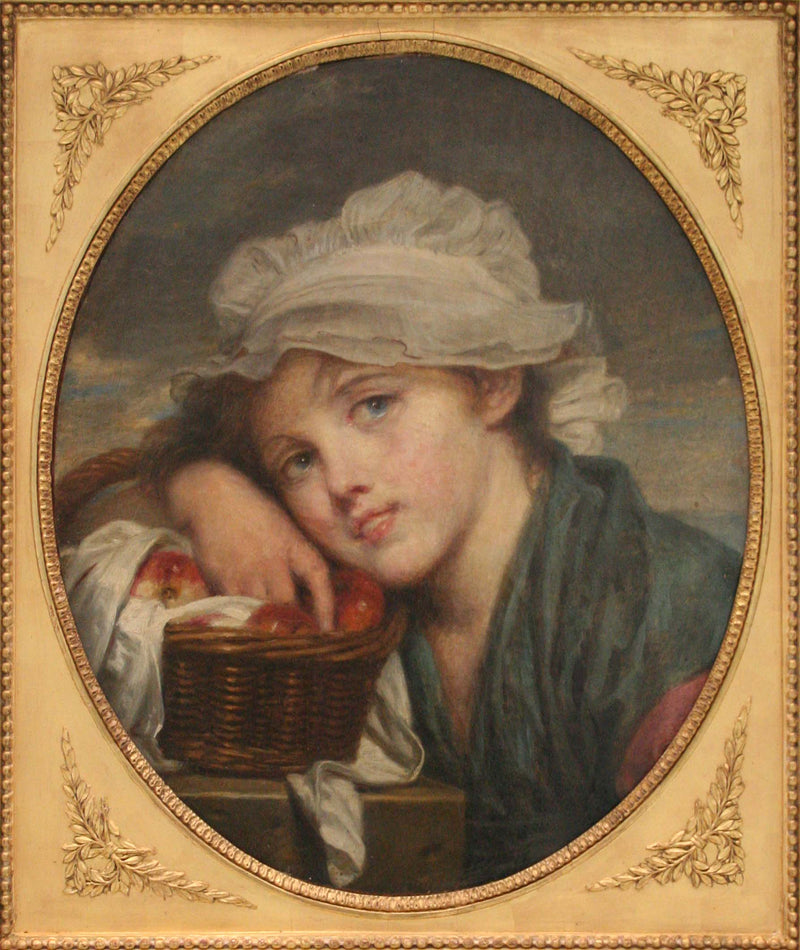Das Mädchen im Korb - Jean-Baptiste Greuze