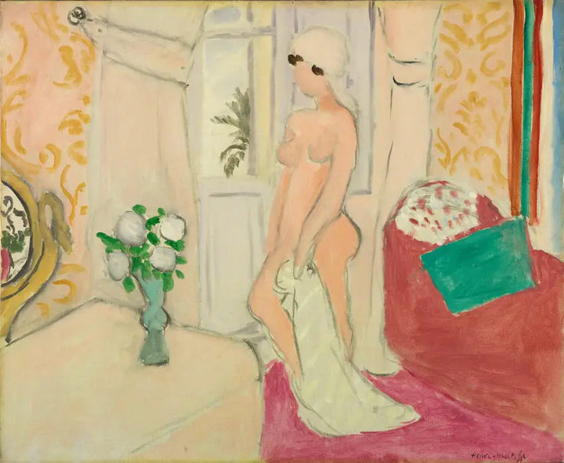 Das Mädchen und die Blumenvase - Henri Matisse