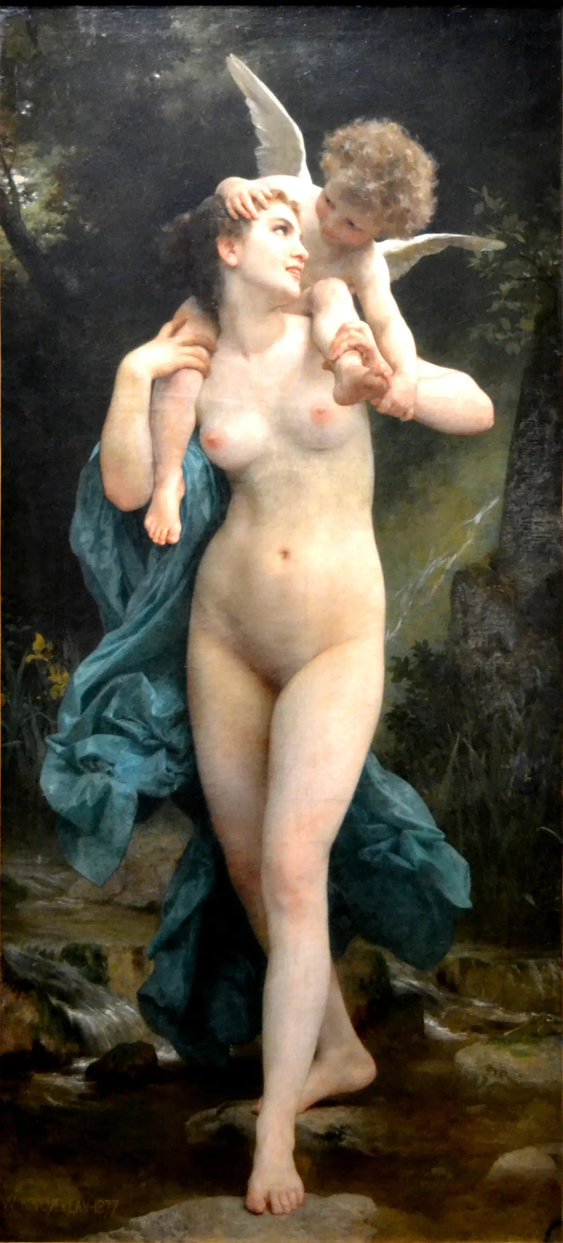 Die Jugend und die Liebe - Bouguereau