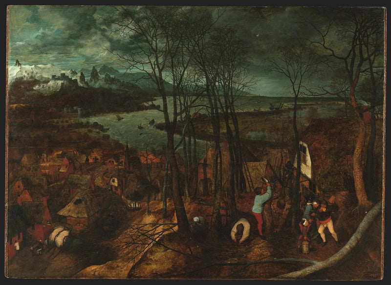 Der dunkle Tag - Pieter Brueghel der Ältere