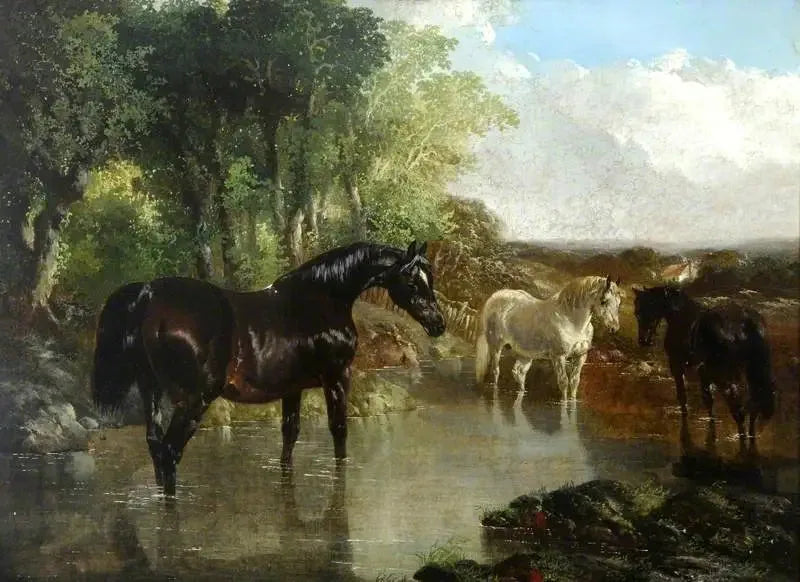 Die Zuchtstute - John Frederick Herring, Sr.