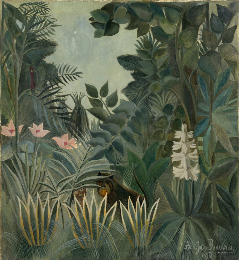 Die Äquatoriale Dschungel - Henri Rousseau