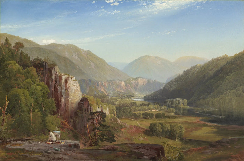 La Juniata, Abend - Thomas Moran
