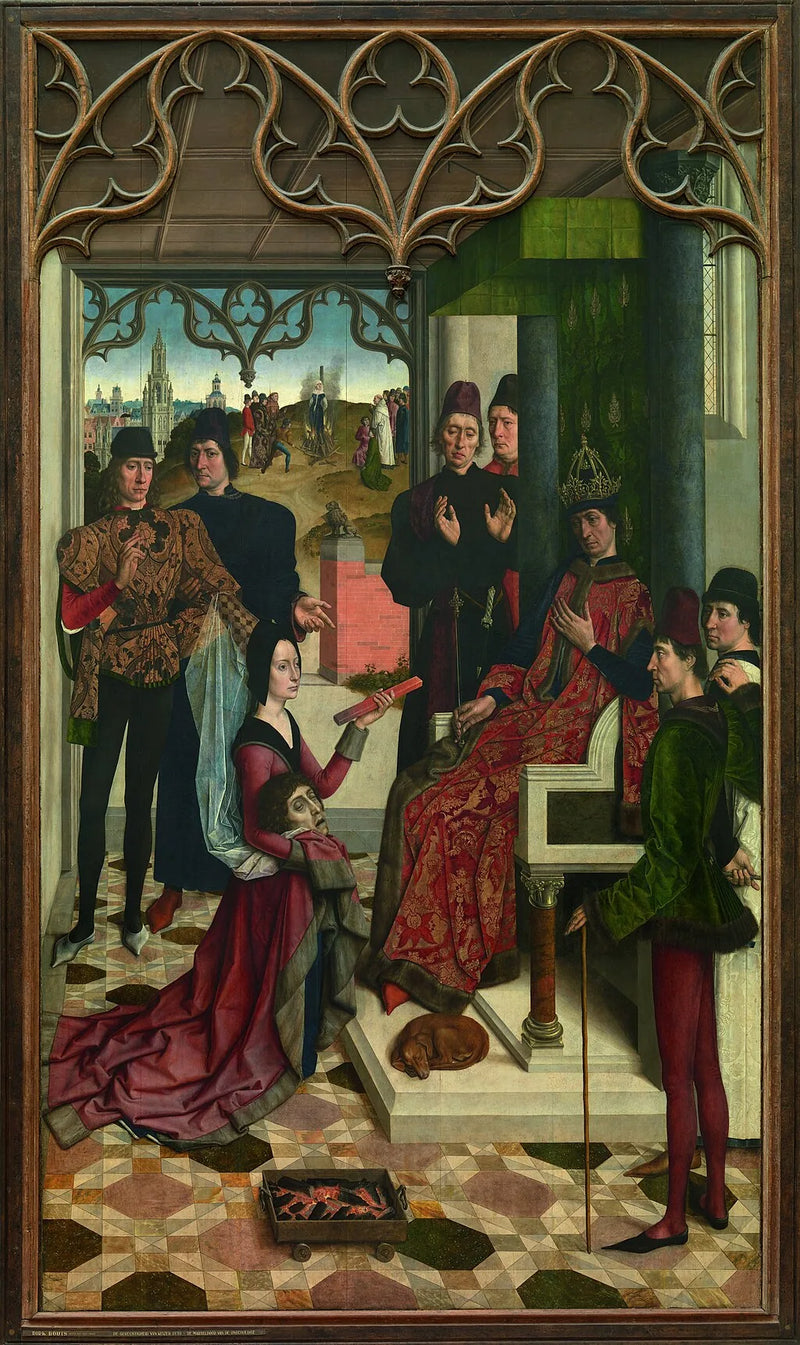 Die Gerechtigkeit des Kaisers Otto III.: Die Feuerprobe - Dirk Bouts