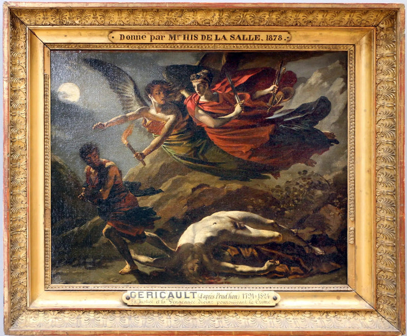 Die Gerechtigkeit und die göttliche Rache verfolgen das Verbrechen - Théodore Géricault