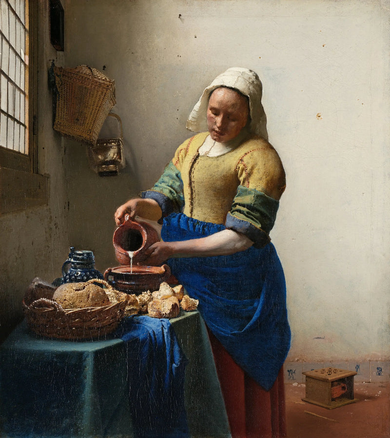 Die Milchmagd - Johannes Vermeer