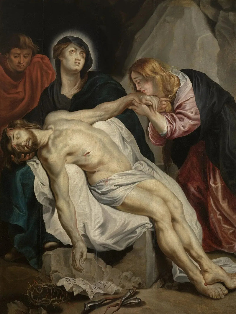 Die Klage über den toten Christus - Antoine van Dyck