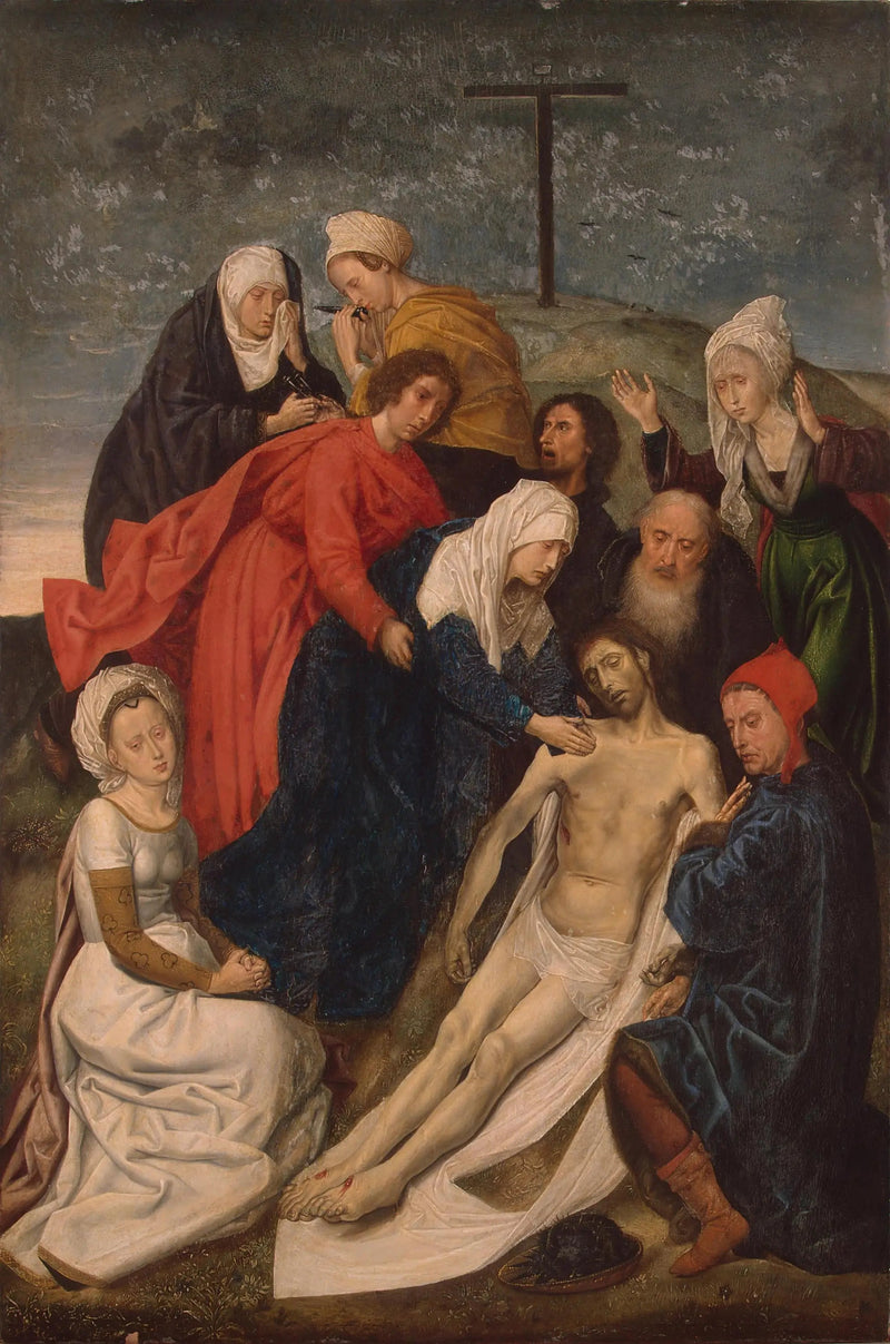 Die Klage über den Leib des toten Christus - Hugo van der Goes