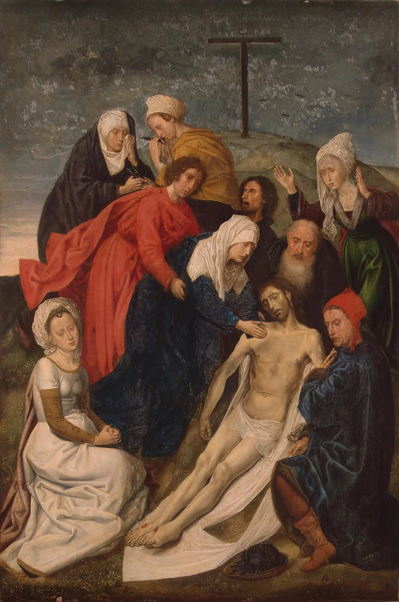 Die Klage über den Leib des toten Christus - Hugo van der Goes