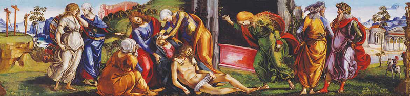 Die Klage über den Leichnam Christi - Luca Signorelli