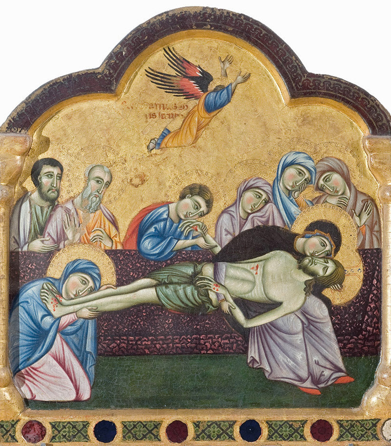 Die Klage über den Leichnam Christi - Meister des Heiligen Franziskus