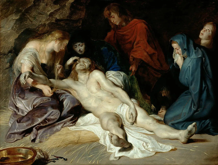 Die Klage über den toten Körper Christi. - Peter Paul Rubens