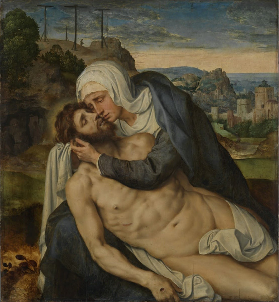 Die Klage über den toten Christus - Quentin Metsys