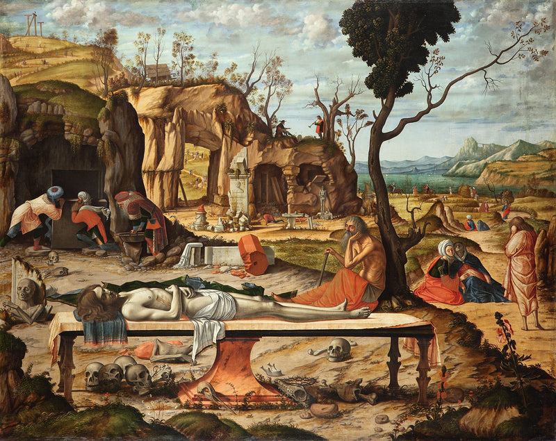 Die Klage über den Leichnam Christi - Vittore Carpaccio