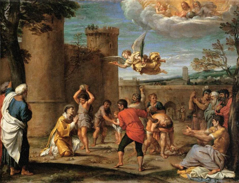 Die Steinigung des heiligen Stephanus - Annibale Carracci