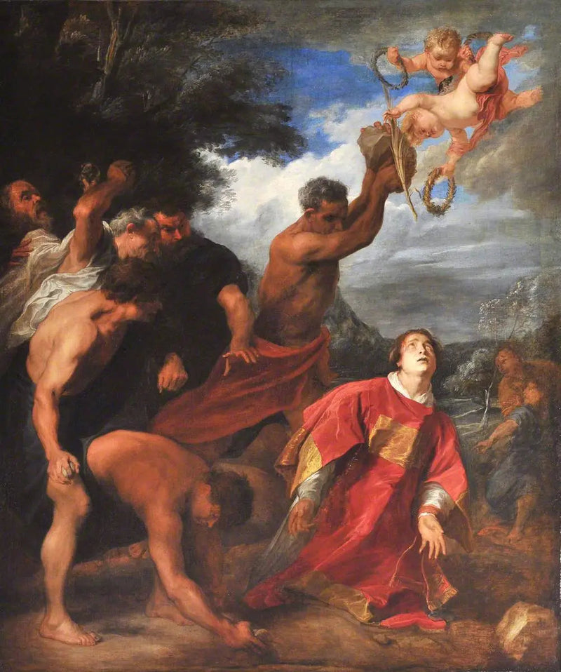 Die Steinigung des heiligen Stephanus - Antoine van Dyck