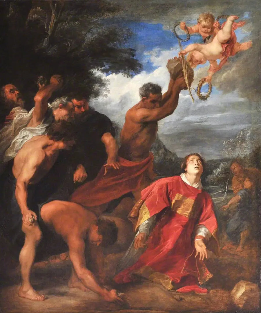Die Steinigung des heiligen Stephanus - Antoine van Dyck