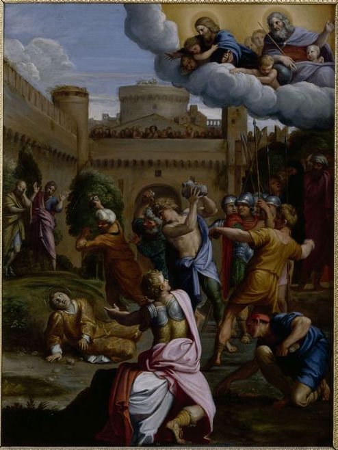 Die Steinigung des heiligen Stephanus - Domenichino
