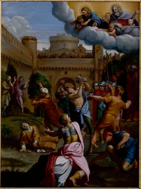 Die Steinigung des heiligen Stephanus - Domenichino