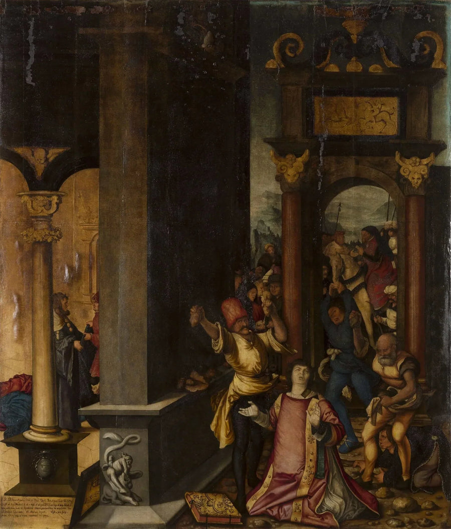 Die Steinigung des heiligen Stephanus - Hans Baldung Grien