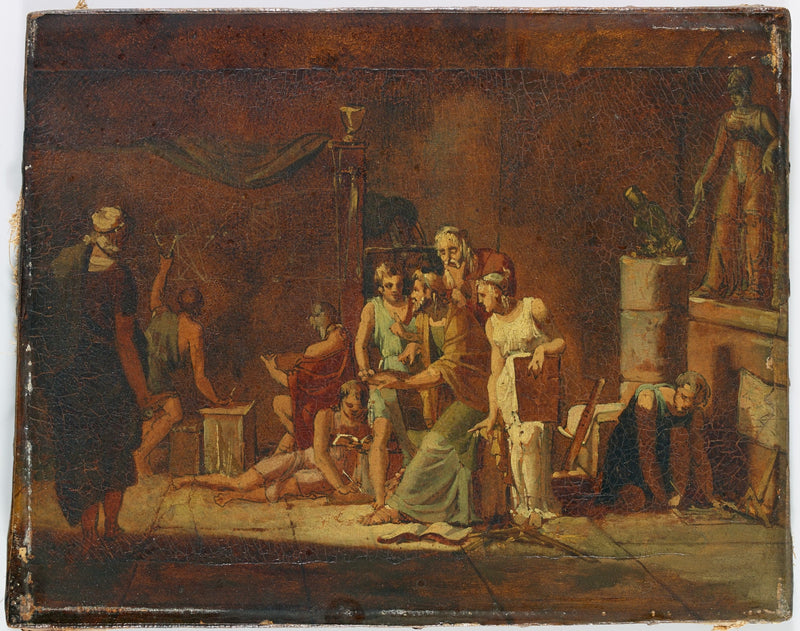 La leçon d'Archimède - Pierre-Narcisse Guérin