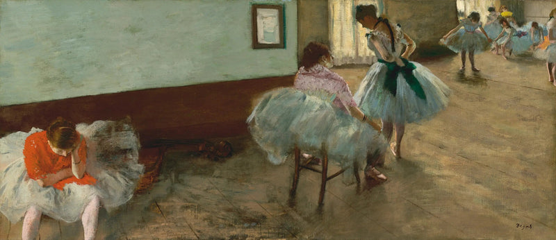 Die Tanzstunde - Edgar Degas