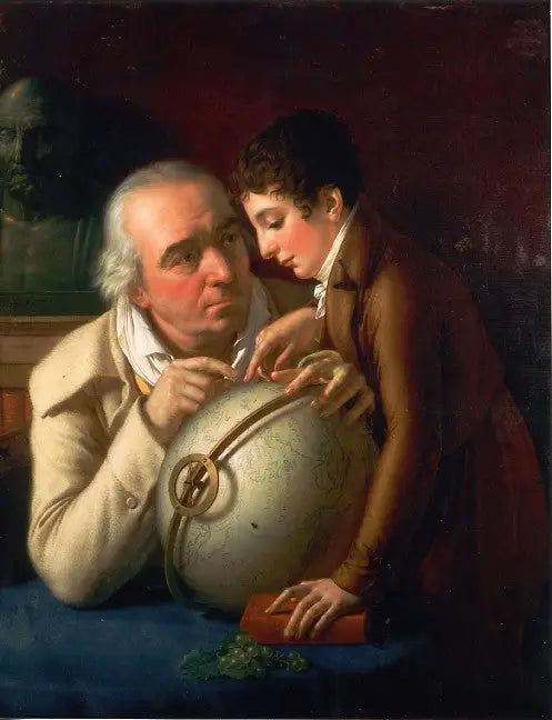 Die Geografiestunde - Anne-Louis Girodet