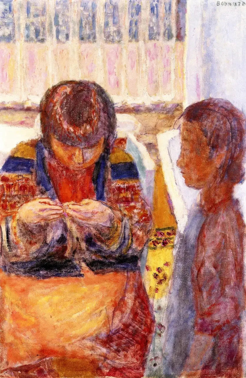 Die Lektion - Pierre Bonnard