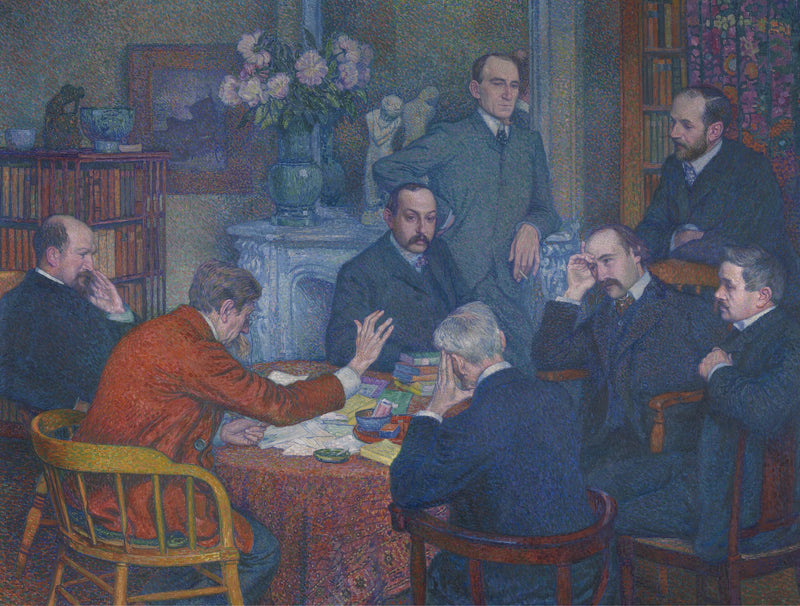 Emile Verhaeren's Lektüre - Théo van Rysselberghe