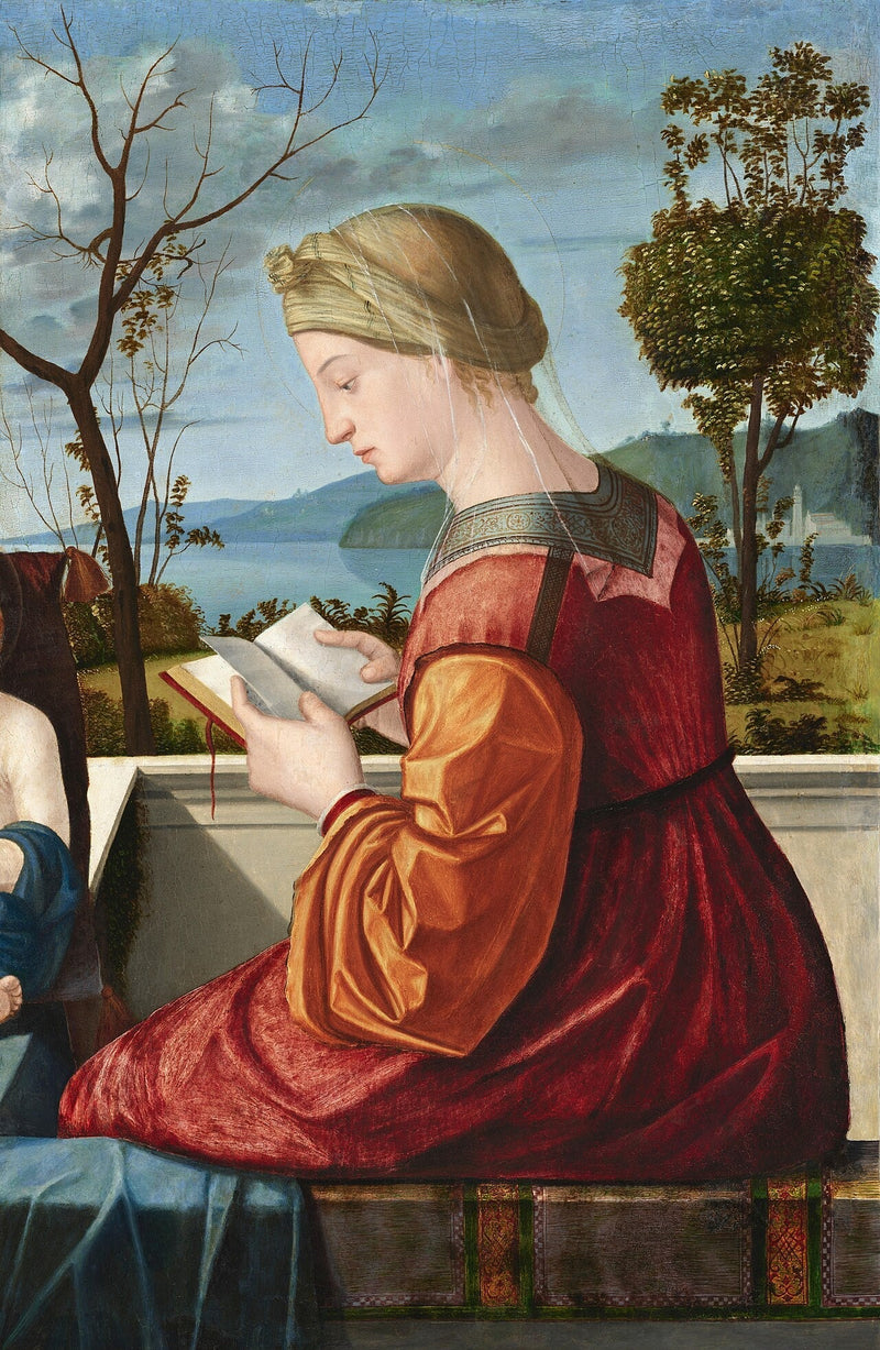 Das Lesen der Jungfrau - Vittore Carpaccio