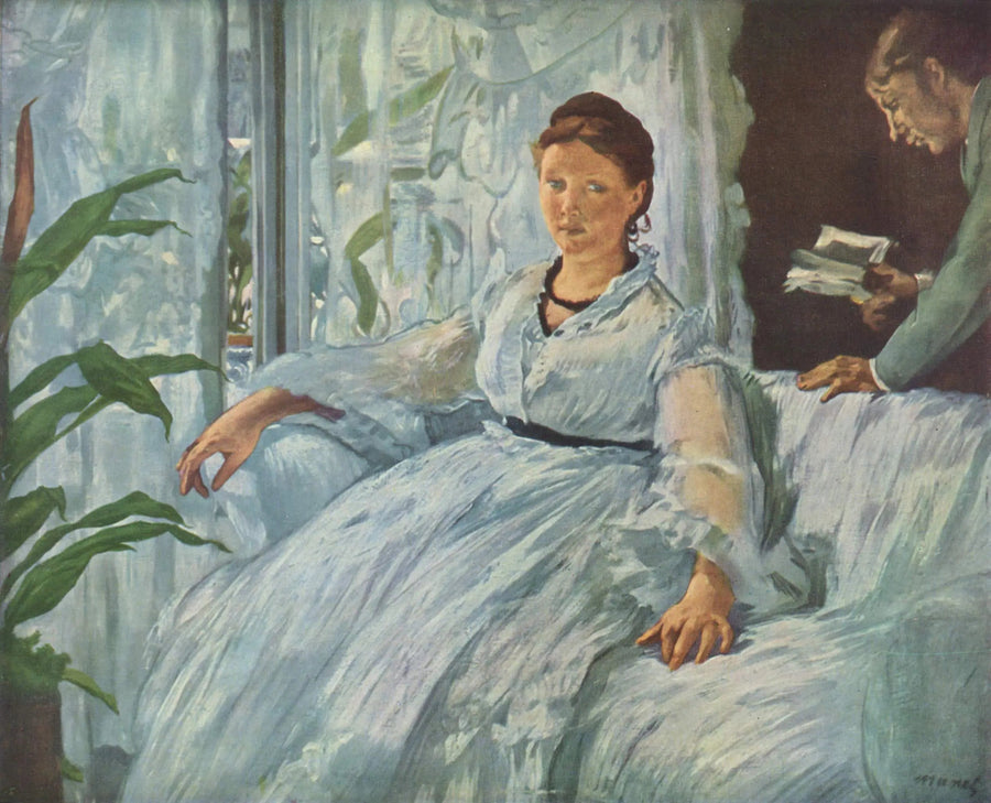 Das Lesen - Édouard Manet