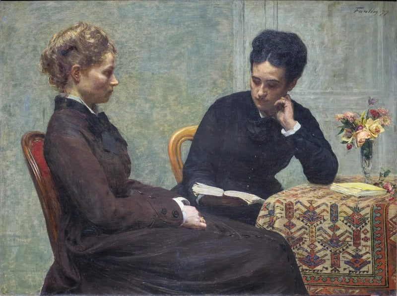 Die Lektüre - Henri Fantin-Latour