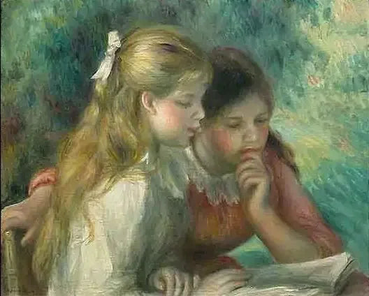 Das Lesen - Pierre-Auguste Renoir
