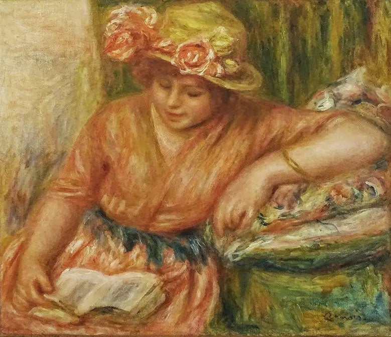 Das Lesen - Pierre-Auguste Renoir