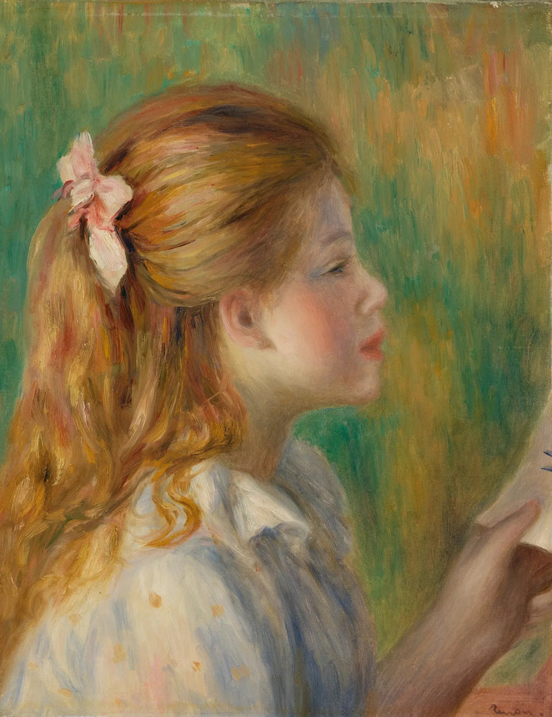 Das Lesen - Pierre-Auguste Renoir