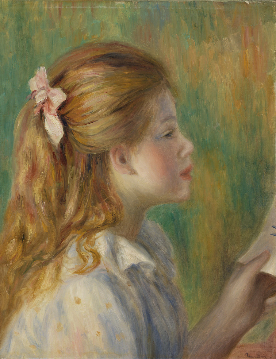 Das Lesen - Pierre-Auguste Renoir