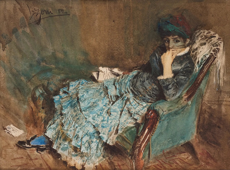 Der Brief - Anders Zorn