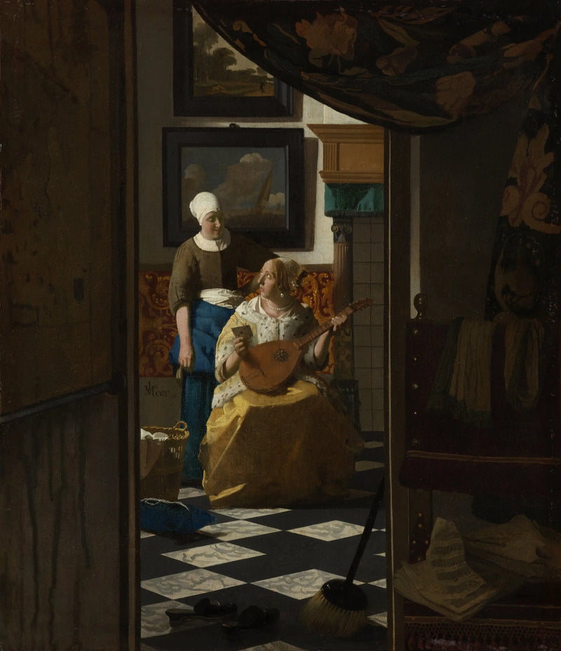 Der Liebesbrief - Johannes Vermeer