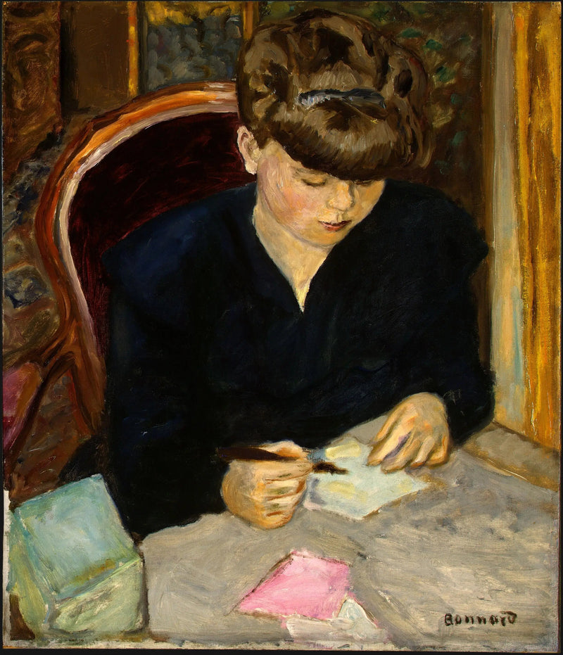 Der Brief - Pierre Bonnard