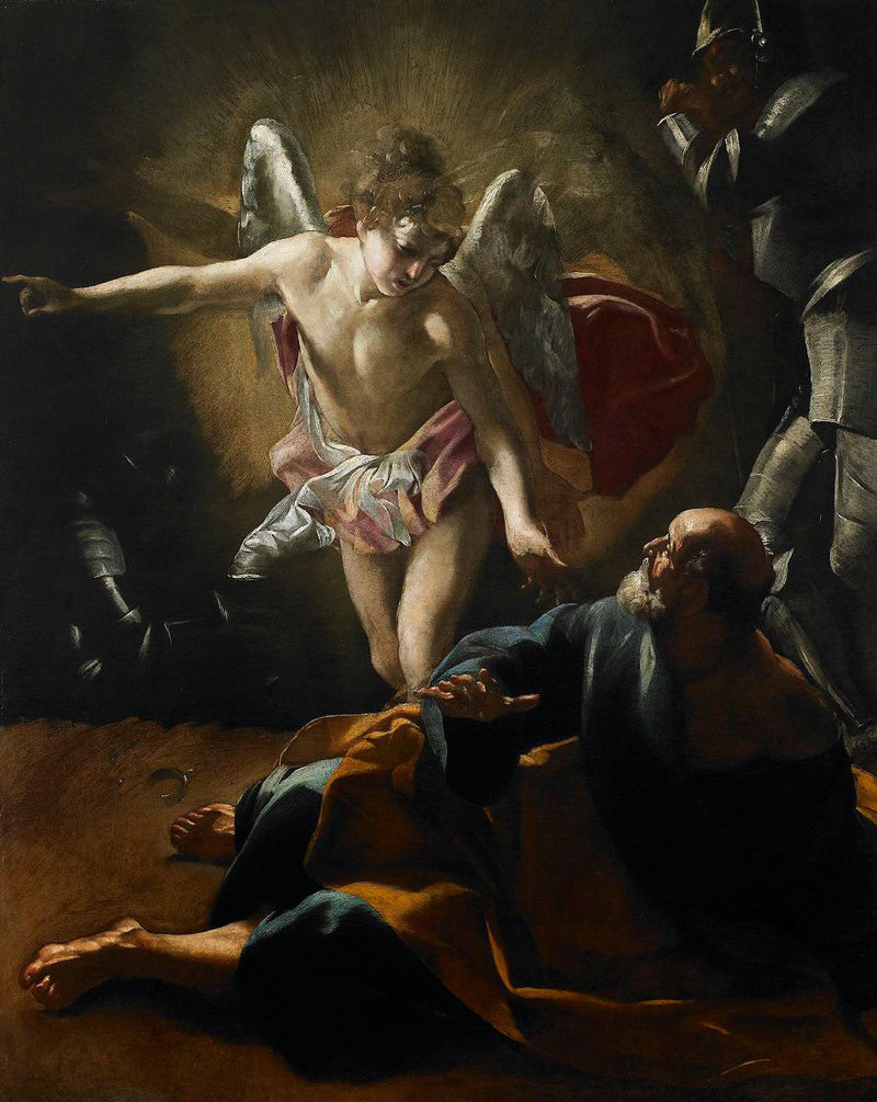 Die Befreiung von Saint-Pierre - Giovanni Lanfranco