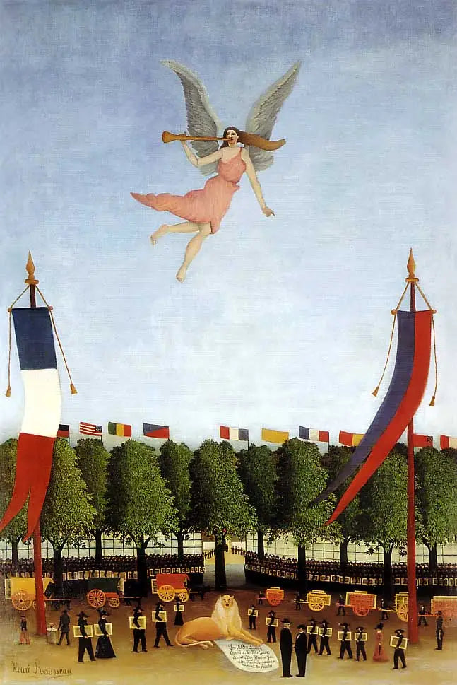 Die Freiheit lädt die Künstler ein, an der 22. Ausstellung der Unabhängigen teilzunehmen - Henri Rousseau