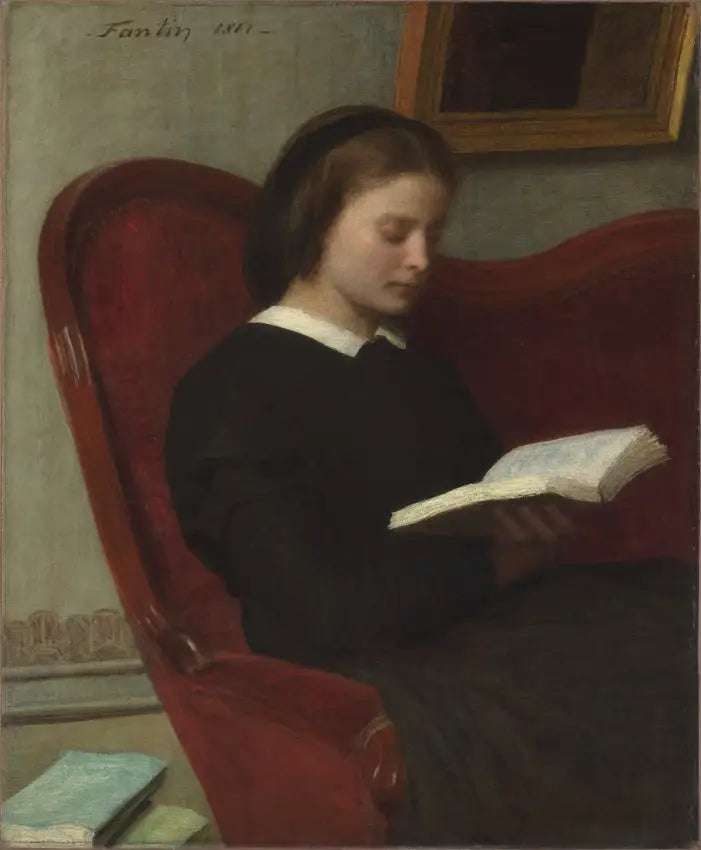 Die Lesende - Henri Fantin-Latour